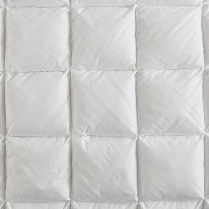 Stay Puffed - Overfilled Pillow Protector Single Piece - White - Simple Home Plus