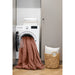 Porter - California King Soft Washed Pleated Comforter Set - Clay - Simple Home Plus