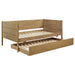 Calinda - Wood Twin Daybed With Trundle - Natural - Simple Home Plus
