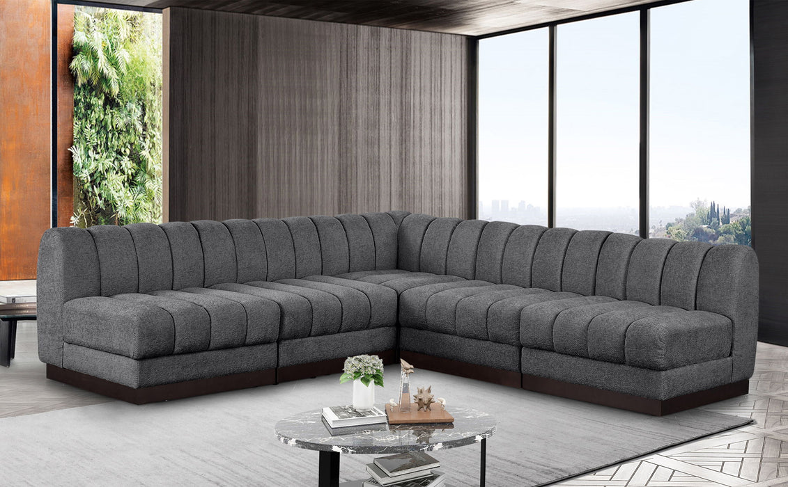 Quinn - 5 Piece Modular Sectional - Simple Home Plus