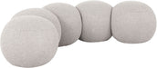 Apollo - Boucle Fabric Bench - Simple Home Plus