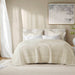 Full/Queen Reversible Tencel Comforter Blanket - Ivory - Simple Home Plus
