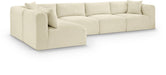 Shaggy - 5 Piece Modular Sectional - Simple Home Plus