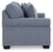 Carissa Manor - Denim - Loveseat - Simple Home Plus