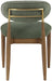 Riccio - Fabric Dining Side Chair (Set of 2) - Walnut Frame - Simple Home Plus