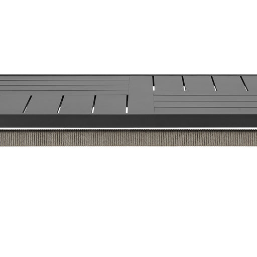 Zella - Rectangular Coffee Table - Charcoal / Light Gray - Simple Home Plus