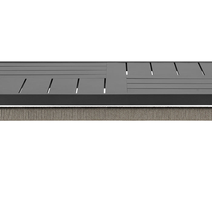 Zella - Rectangular Coffee Table - Charcoal / Light Gray - Simple Home Plus