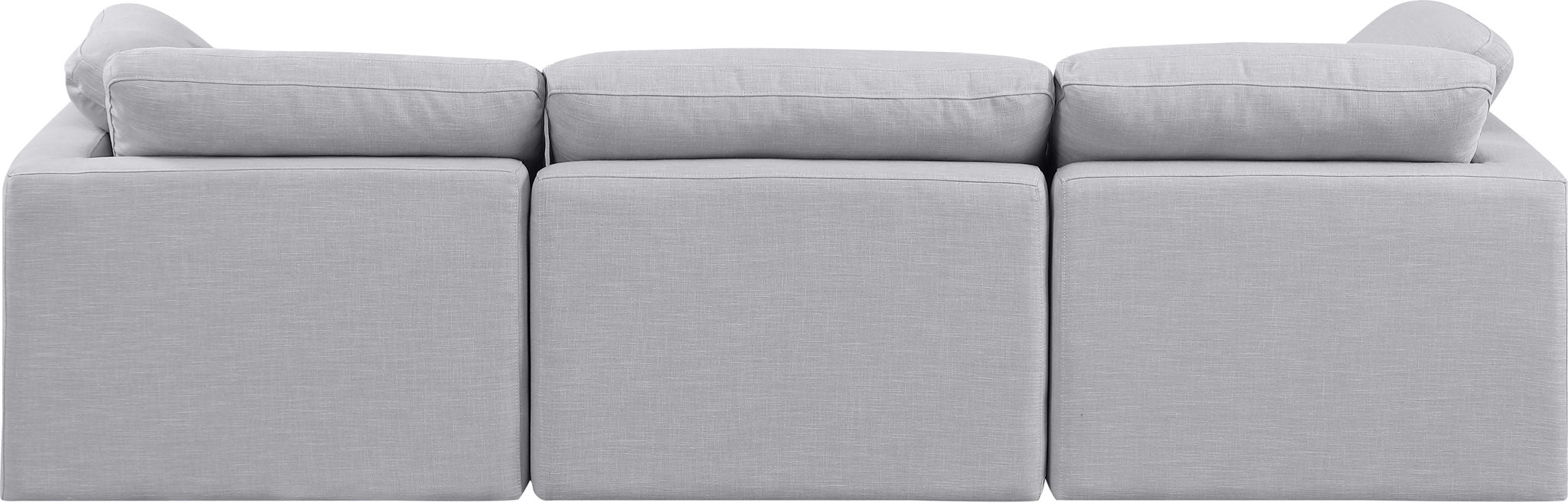 Indulge - Linen 3 Seat Modular Sofa - Simple Home Plus