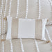 Anslee - Embroidered Oblong Decorative Pillow - Taupe - Simple Home Plus