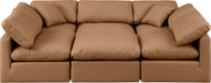 Indulge - Faux Leather 6 Piece Modular Sectional - Simple Home Plus