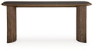 Dontayne - Sofa Table - Warm Brown - Simple Home Plus