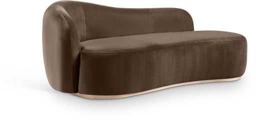 Gustavo - Velvet Upholstered Chaise - Simple Home Plus