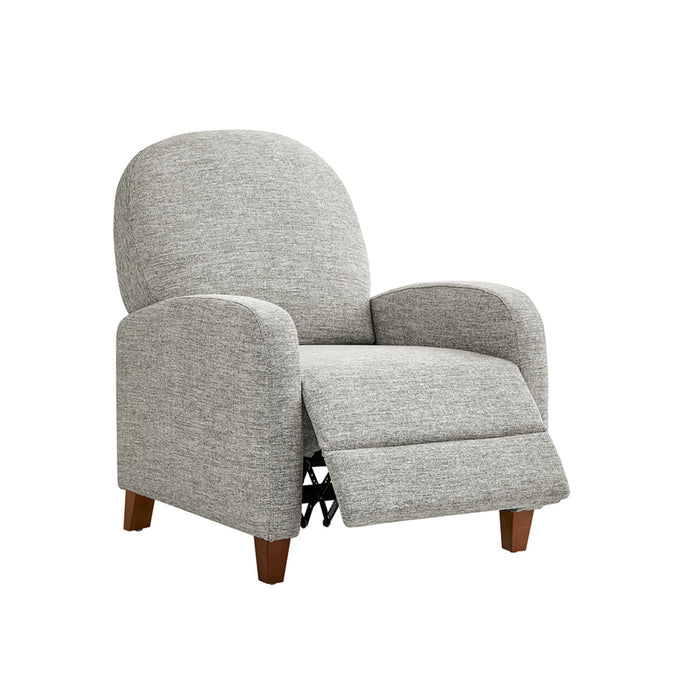 Raylin - Upholstered Push Back Recliner - Gray