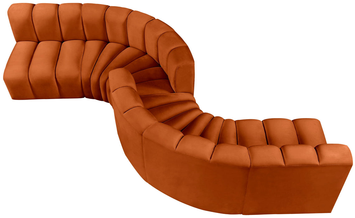 Arc - Velvet 6 Piece Modular Sofa - Simple Home Plus