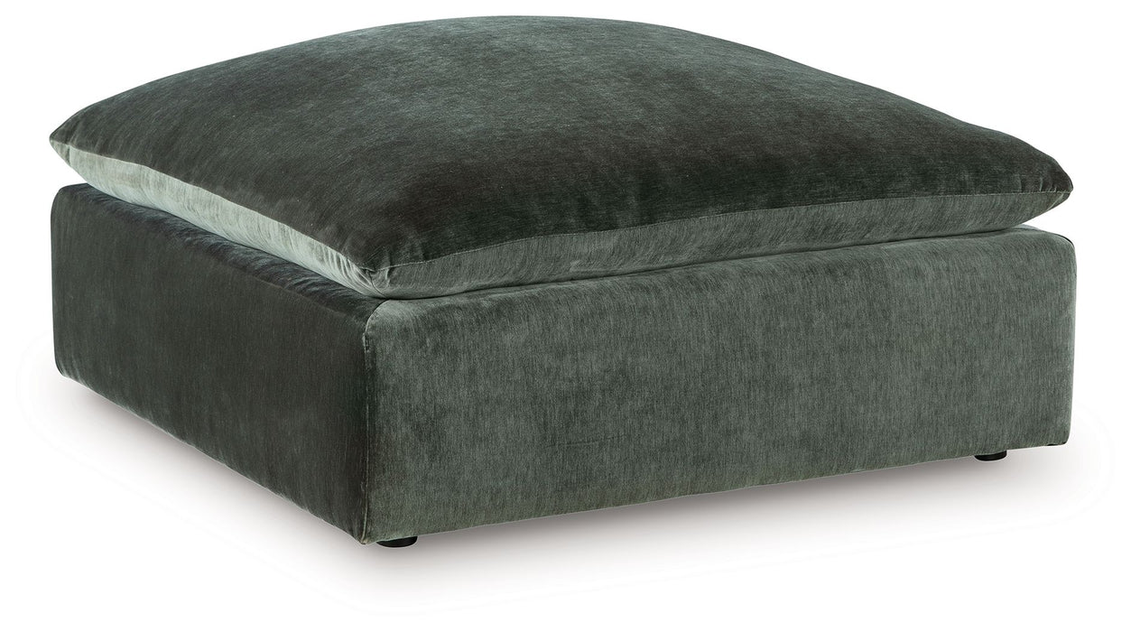 Carriage View - Jade - Oversized Accent Ottoman - Simple Home Plus
