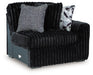 Midnight-Madness - RAF Corner Chair - Onyx - Simple Home Plus