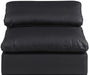 Comfy - Faux Leather Armless Chair - Simple Home Plus