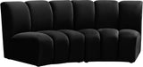 Infinity - 2 Piece Velvet Modular Sectional - Simple Home Plus