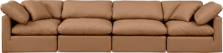 Indulge - Faux Leather 4 Seat Modular Sofa - Simple Home Plus