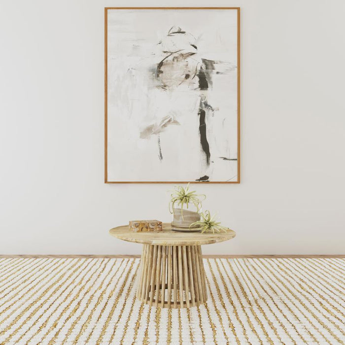 Touhy - Round Solid Wood Table - Simple Home Plus