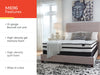 Chime 10 Inch Hybrid - Medium Hybrid Mattress - Simple Home Plus