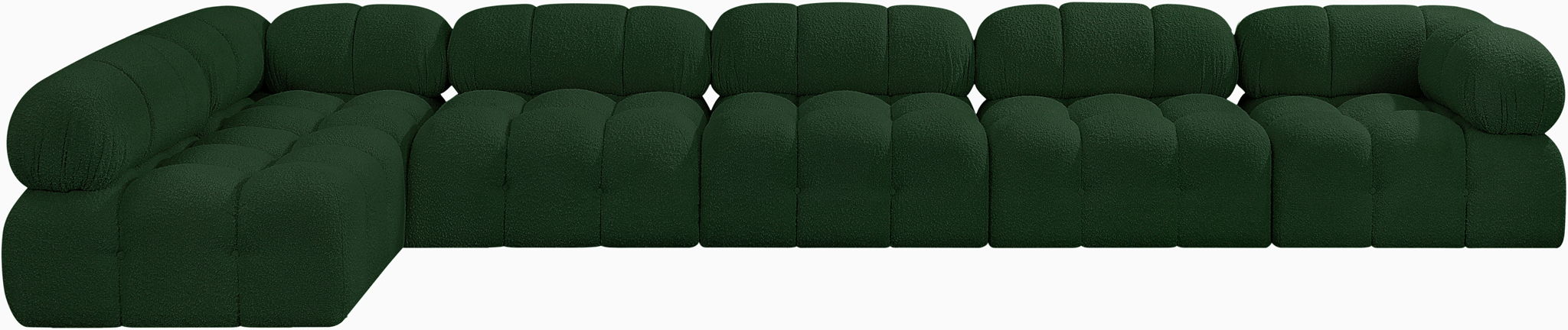 Ames - 6 Piece Modular L-Shaped Sectional - Simple Home Plus