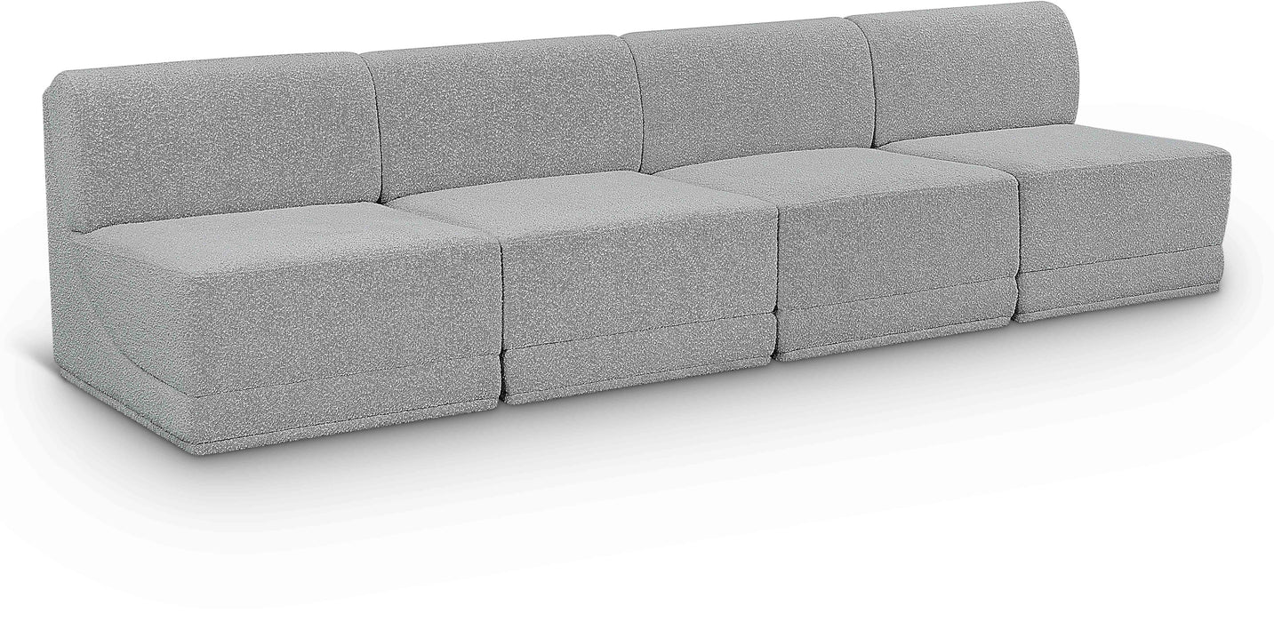 Ollie - 4 Seat Armless Modular Sofa - Simple Home Plus