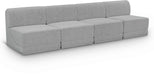 Ollie - 4 Seat Armless Modular Sofa - Simple Home Plus