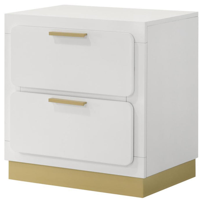 Caraway - 2-Drawer Nightstand - Simple Home Plus