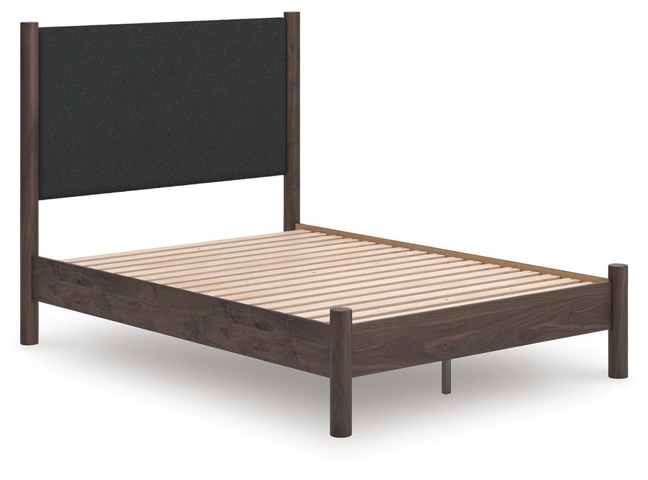 Pamytta - Upholstered Panel Platform Bed - Simple Home Plus