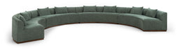 Avanti - Chenille Fabric Upholstered 4 Piece Modular Sectional - Simple Home Plus