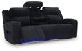 Forest Lake - Power Reclining Sofa With Adj Headrest - Simple Home Plus