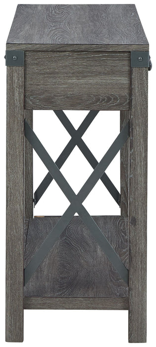 Freedan - Grayish Brown - Console Sofa Table - Simple Home Plus