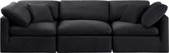 Indulge - Velvet 3 Seat Modular Sofa - Simple Home Plus