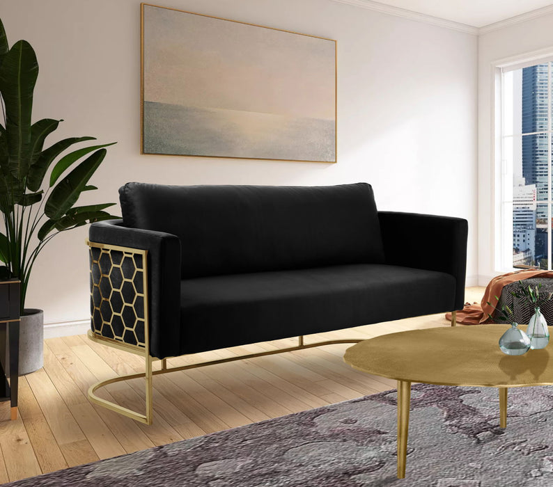 Casa - Sofa with Gold Legs - Simple Home Plus