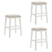 Jane - Contemporary Transitional Wood Bar Height Kitchen Bar Stool - Simple Home Plus