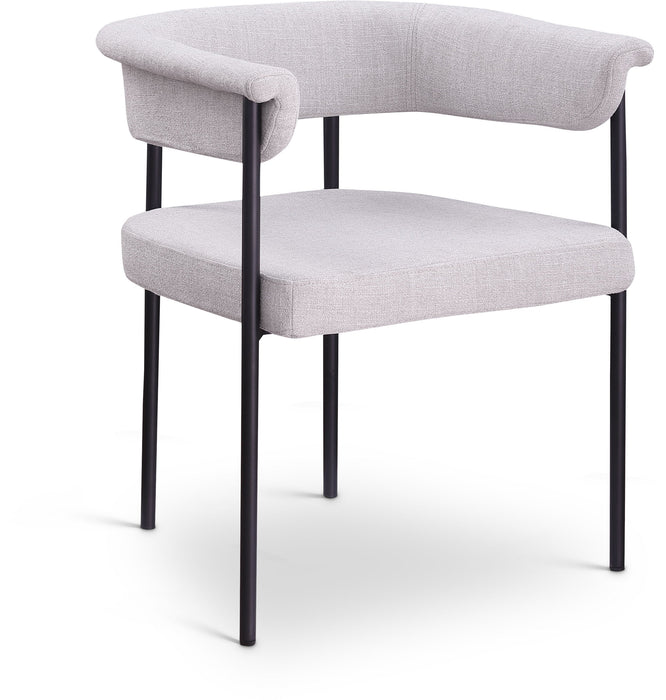 Malin - Linen Dining Chair (Set of 2) - Simple Home Plus
