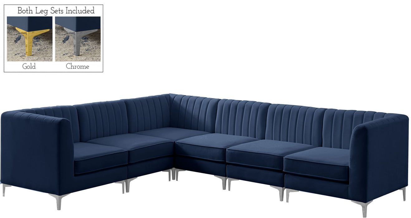 Alina - 6 Piece Sectional - Simple Home Plus