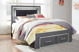 Lodanna - Full Panel Rails - Gray - Simple Home Plus