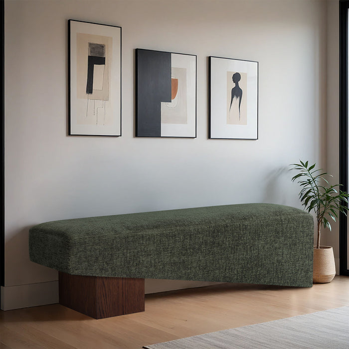 Alora - Bench - Dark Brown Base - Simple Home Plus