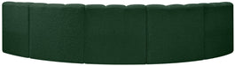 Arc - Boucle Fabric 5 Piece U-Shaped Modular Sofa - Simple Home Plus