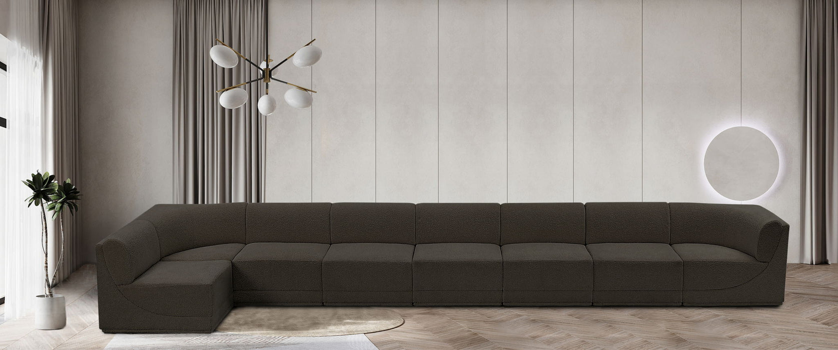 Ollie - 8 Piece Modular Sectional - Simple Home Plus