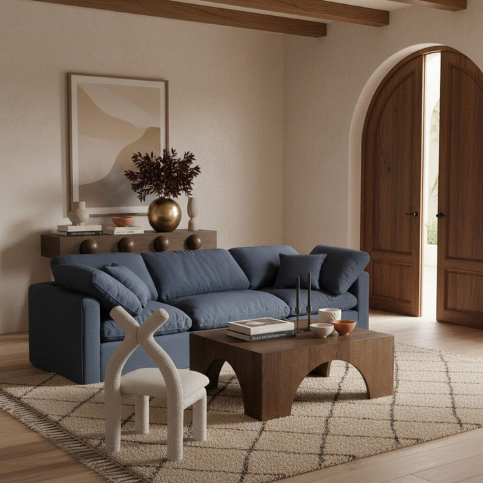 Indulge - Linen 3 Seat Modular Sofa - Simple Home Plus