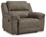 Laresview - Fossil - Zero Wall Wide Seat Recliner - Simple Home Plus