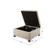 Aspen - Ottoman - Sand - Simple Home Plus