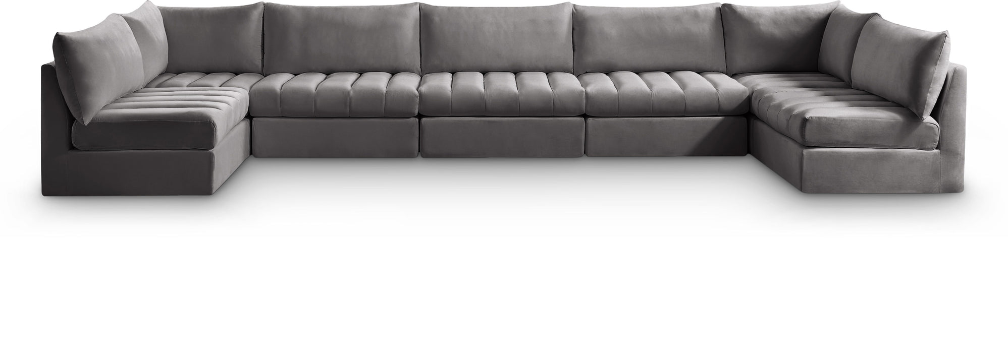 Jacob - Modular U-Shaped Sectional 7 Piece - Simple Home Plus