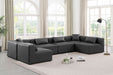 Cube - 6 Piece Modular Armless Sectional - Simple Home Plus