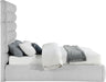 Adam - Linen Fabric Bed With 70.5" Headboard - Simple Home Plus