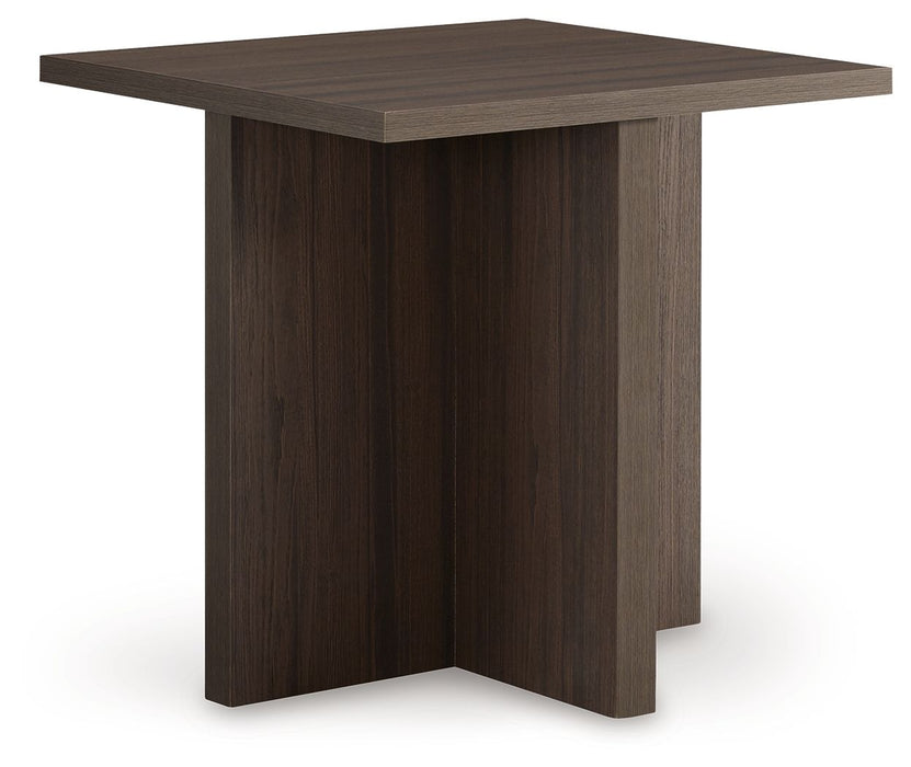 Zendex - Brown - Occasional Table Set (Set of 2) - Simple Home Plus