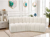 Arc - Boucle Fabric 3 Piece Modular Corner Sofa - Simple Home Plus